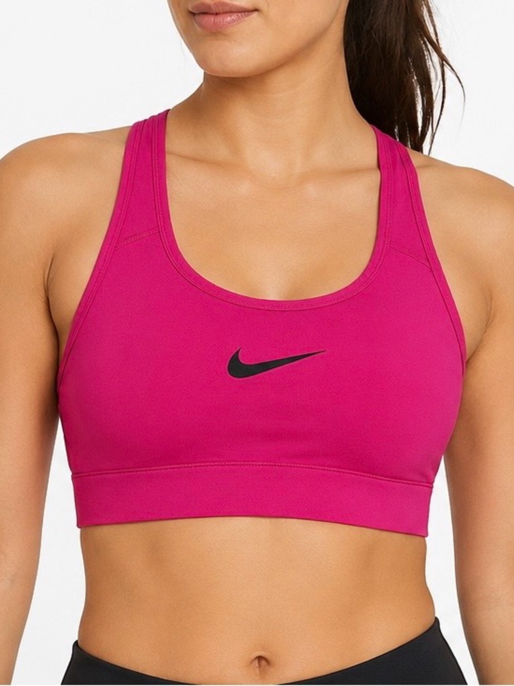 Nike Dri-FIT Hot Pink Racerback Sports Bra Medium
